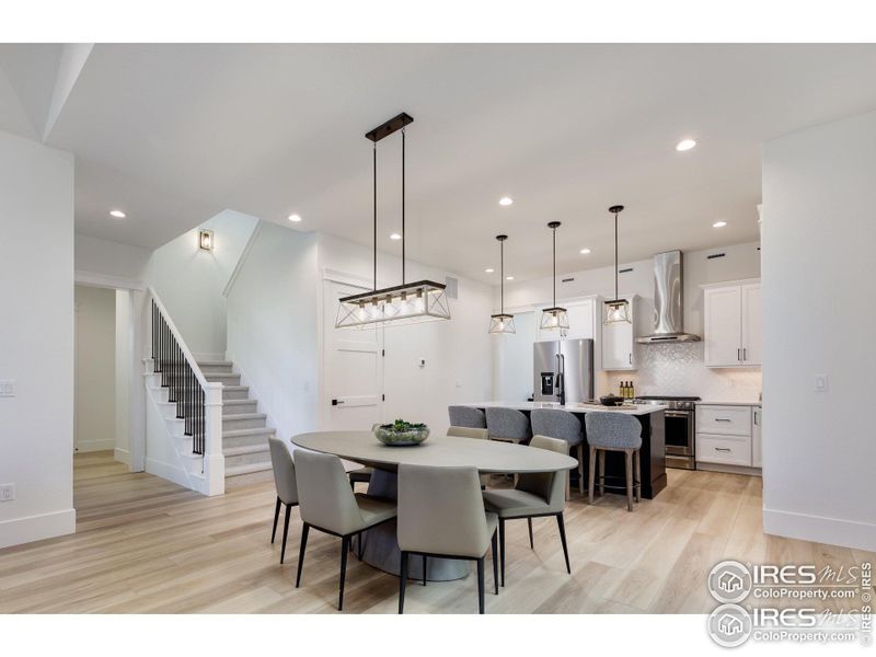Furnished interior view inside a new home in Westerly, Erie (Image 7).