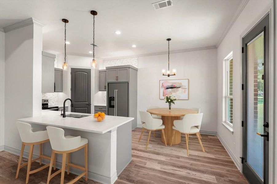 Furnished interior view inside a new home in , Trinidad (Image 23). Furnished interior view inside a new home in , Trinidad (Image 23).