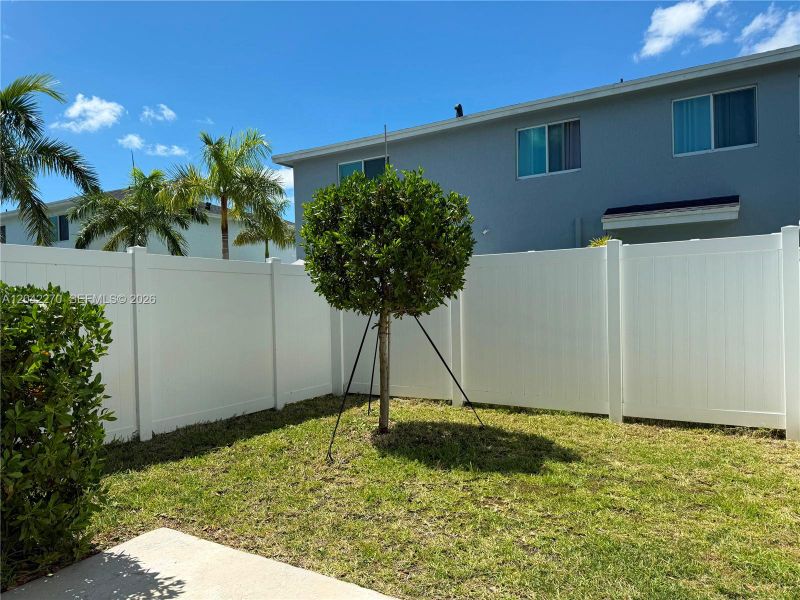 Exterior details and patio area of a home in , Florida City (Image 2). Exterior details and patio area of a home in , Florida City (Image 2).