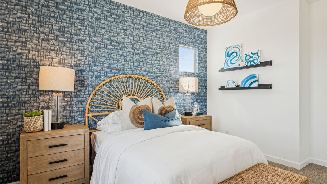 Representative furnished interior of a home built from the Yellowstone by D.R. Horton in Westpark, Buckeye (Image 33).