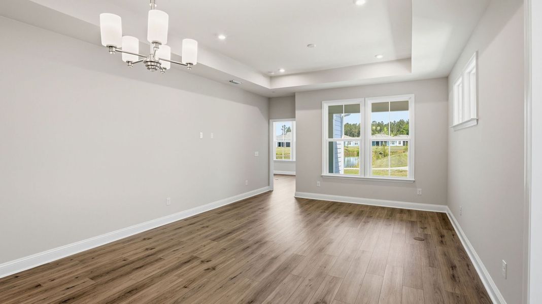 Spacious, unfurnished interior of a new home in Sun City Hilton Head, Bluffton (Image 17).