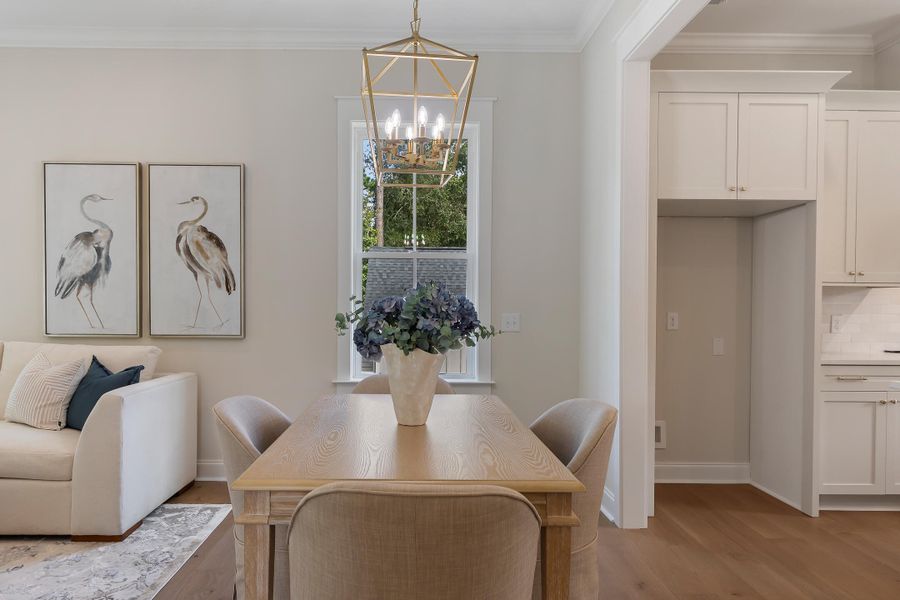 Furnished interior view inside a new home in , McClellanville (Image 30).