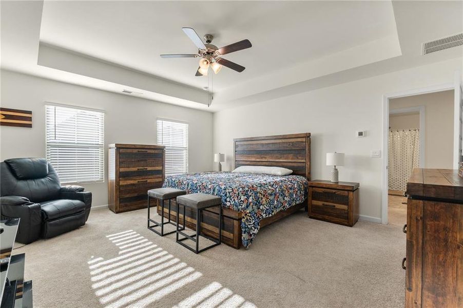 Furnished interior view inside a new home in Locust Grove Station - Pine Valley, Locust Grove (Image 13).