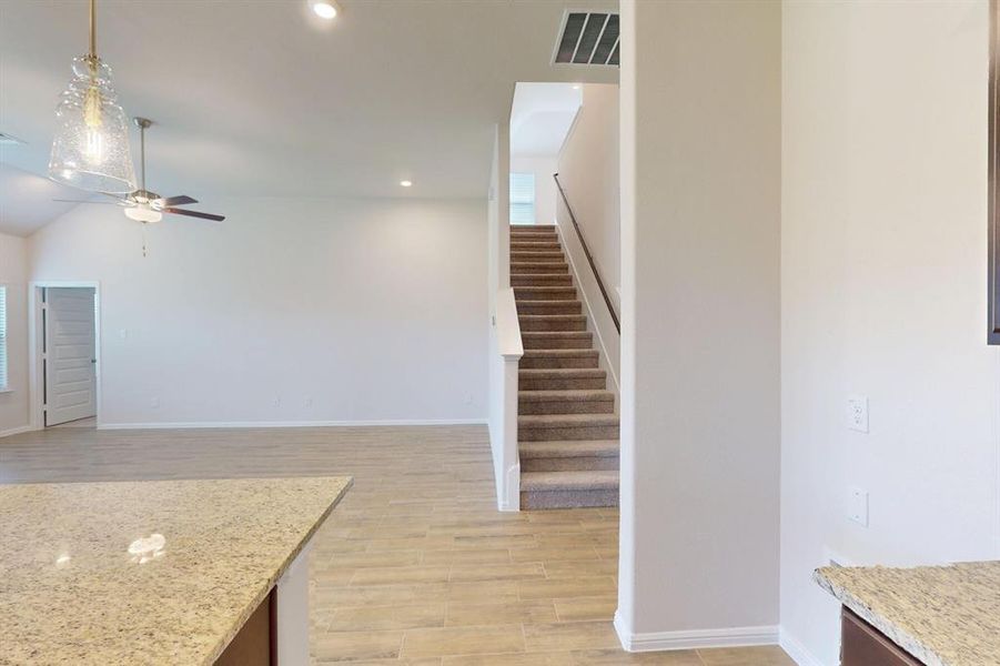 Furnished interior view inside a new home in Kings Way, Denton (Image 5). Furnished interior view inside a new home in Kings Way, Denton (Image 5).