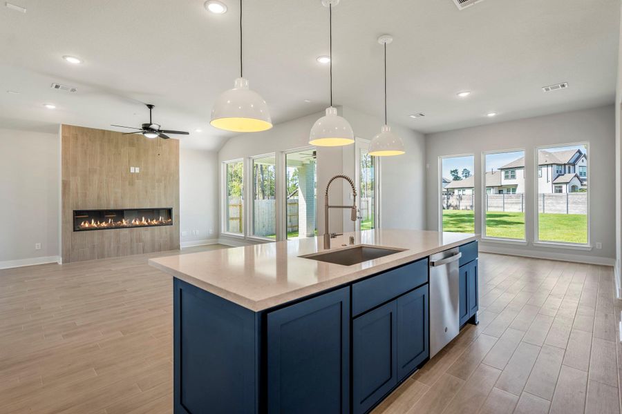 Furnished interior view inside a new home in ARTAVIA 55' Lots, Conroe (Image 13). Furnished interior view inside a new home in ARTAVIA 55' Lots, Conroe (Image 13).