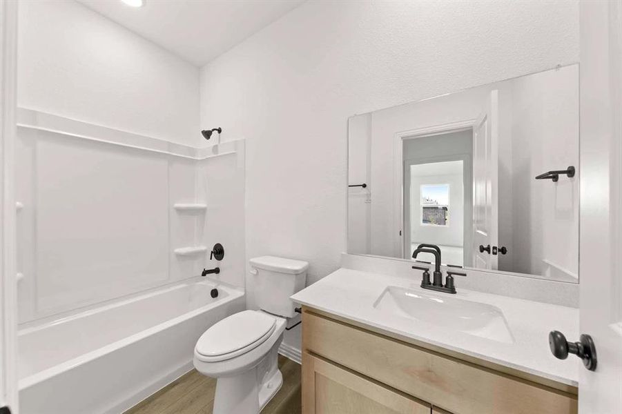 Furnished interior view inside a new home in Creekview Fossil Ridge, Pilot Point (Image 4). Furnished interior view inside a new home in Creekview Fossil Ridge, Pilot Point (Image 4).