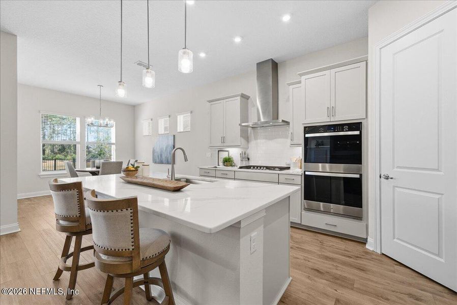 Furnished interior view inside a new home in , St. Johns (Image 15).