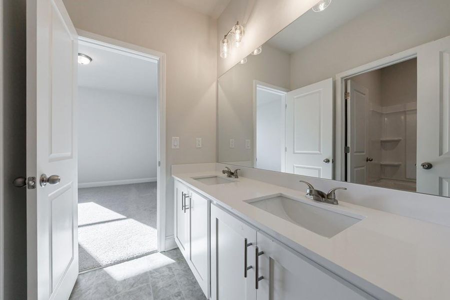 Furnished interior view inside a new home in , Buford (Image 16). Furnished interior view inside a new home in , Buford (Image 16).