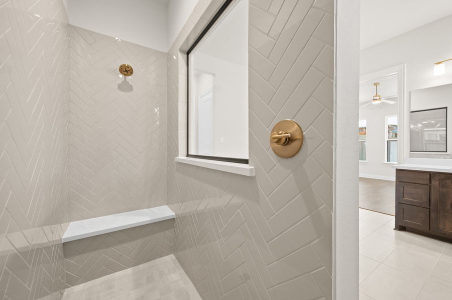 Close-up of interior finishes inside a home in Bridgewater, Midlothian (Image 14).