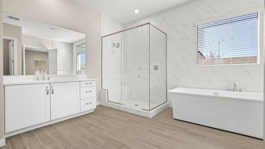 Furnished interior view inside a new home in Zanjero Pass, Waddell (Image 27).