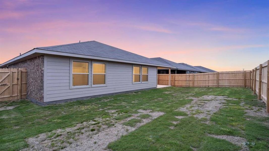 Front exterior of a new home in , Fort Worth, TX, highlighting curb appeal (Image 1).