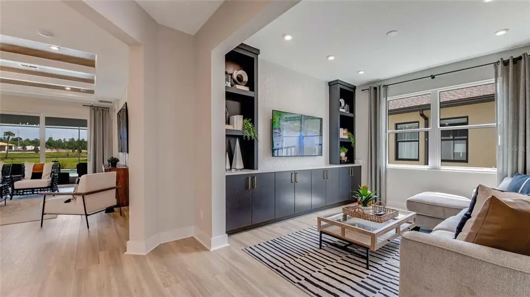 Furnished interior view inside a new home in Cresswind DeLand, Deland (Image 10).