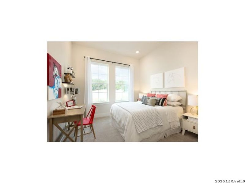 Furnished interior view inside a new home in Highland Estates, San Antonio (Image 8).