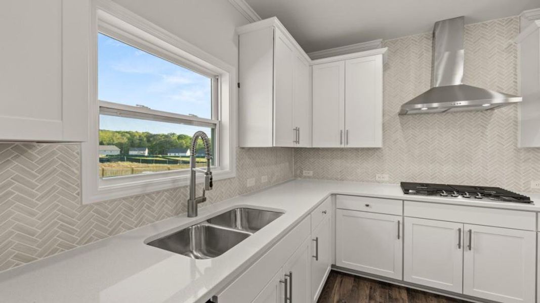 Furnished interior view inside a new home in Hamptons at Riverwood East, Dallas (Image 7).