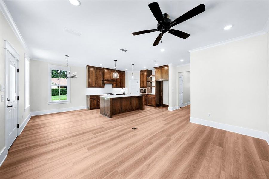 Furnished interior view inside a new home in , Mineola (Image 10).