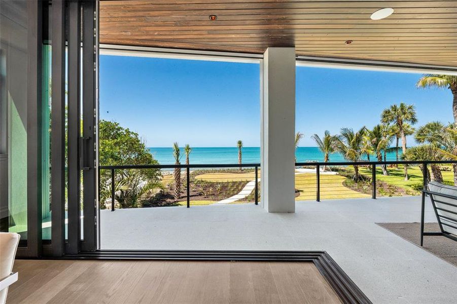 Exterior details and patio area of a home in , Sarasota (Image 24).