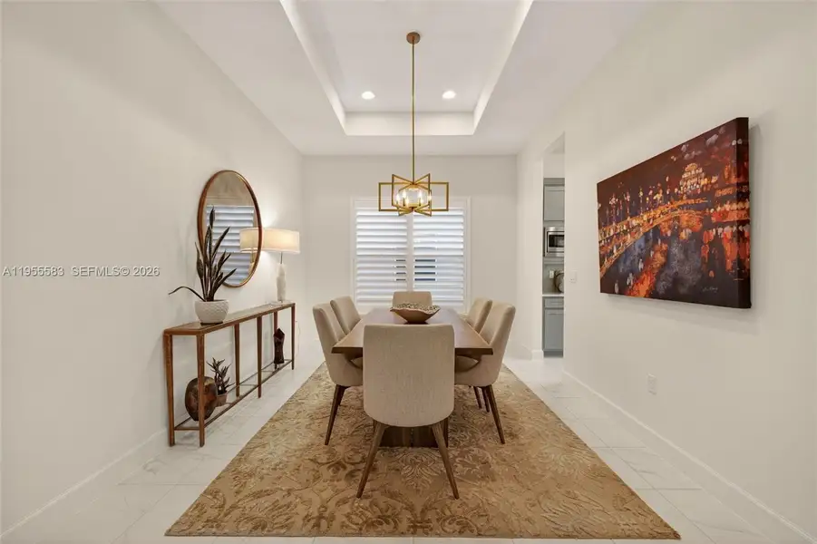 Furnished interior view inside a new home in , Port St. Lucie (Image 27).