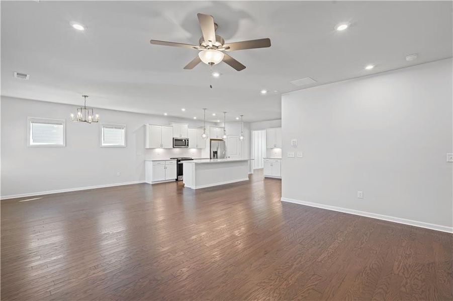 Spacious, unfurnished interior of a new home in Berkeley Mill, Cumming (Image 16). Spacious, unfurnished interior of a new home in Berkeley Mill, Cumming (Image 16).