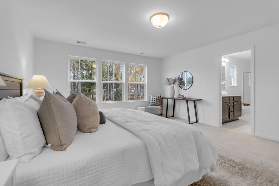 Furnished interior view inside a new home in , Ravenel (Image 12).