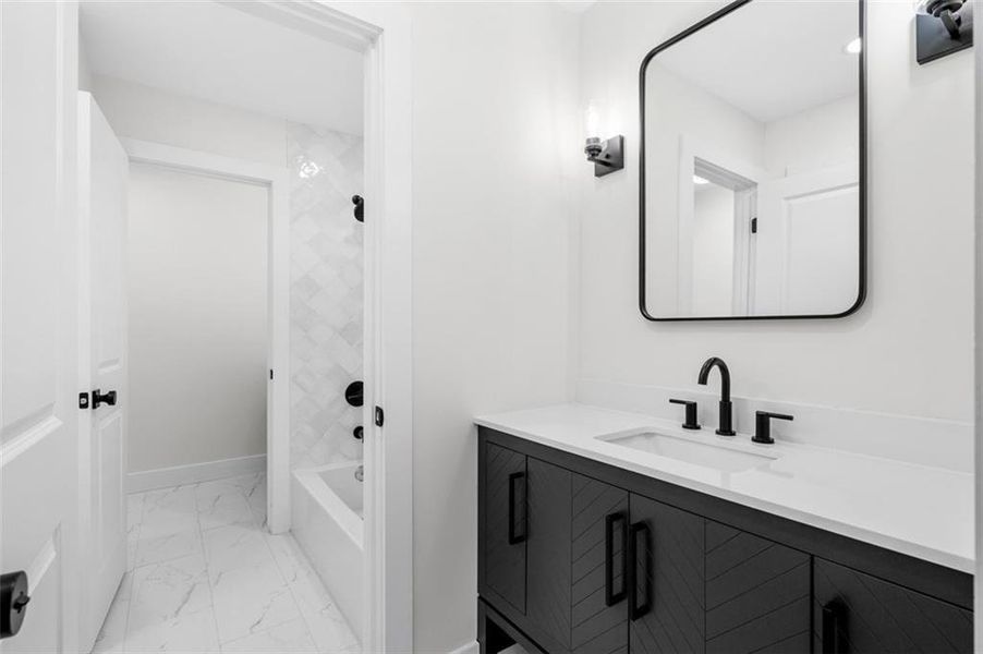 Furnished interior view inside a new home in , Snellville (Image 9).