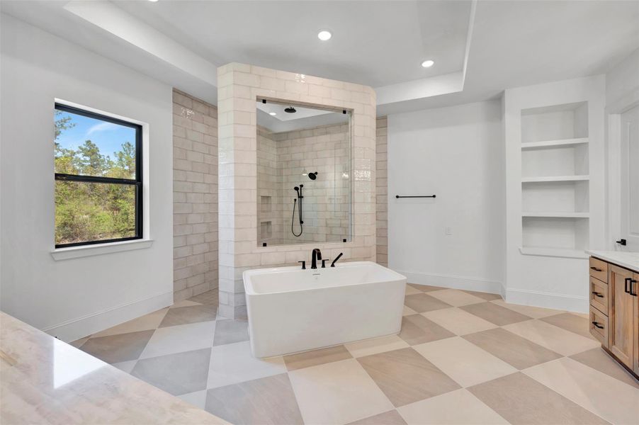 Furnished interior view inside a new home in , Montgomery (Image 9).
