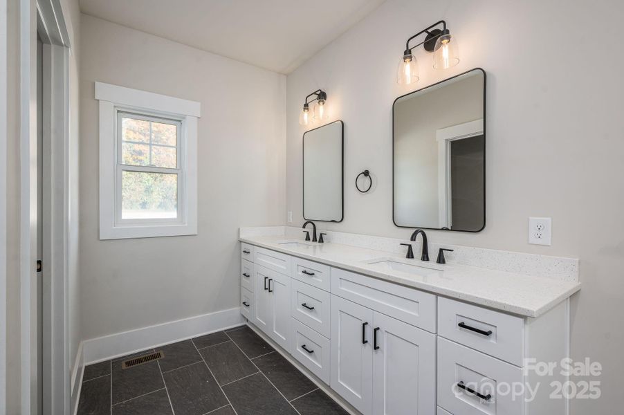 Furnished interior view inside a new home in , Newton (Image 10).