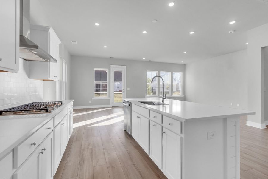 Furnished interior view inside a new home in Carnes Crossroads: Coastal Collection, Summerville (Image 6).