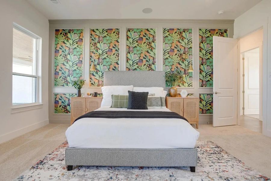 Representative furnished interior of a home built from the The Tiffany by Elmwood Custom Homes in Aledo Heights, Aledo (Image 8).