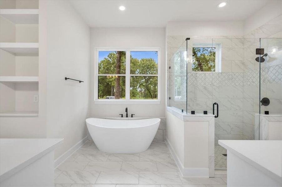 Furnished interior view inside a new home in , Mineola (Image 11).