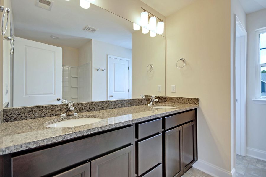 Furnished interior view inside a new home in Indigo Place, North Charleston (Image 6).