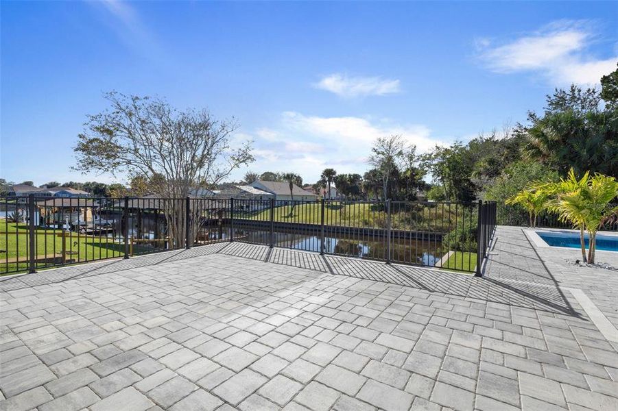 Exterior details and patio area of a home in , Palm Coast (Image 48). Exterior details and patio area of a home in , Palm Coast (Image 48).
