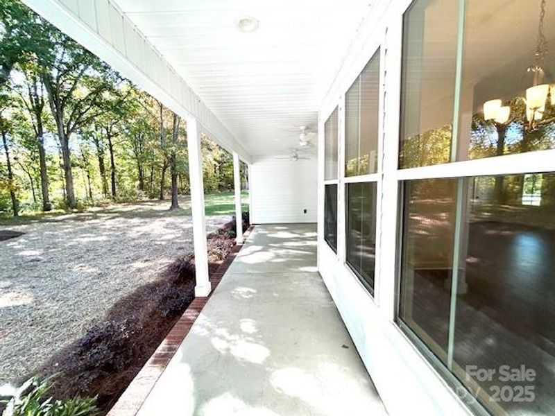 Exterior details and patio area of a home in , Concord (Image 11). Exterior details and patio area of a home in , Concord (Image 11).