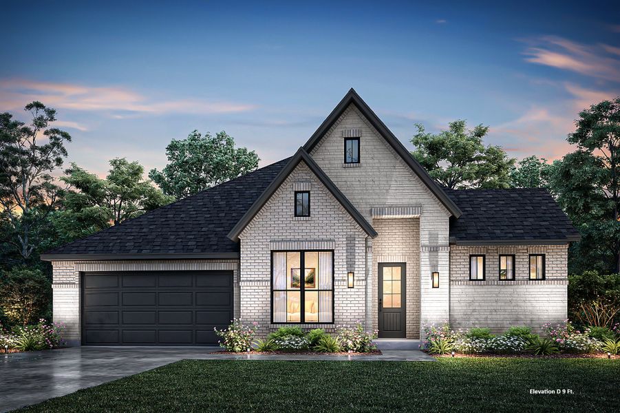 Front exterior of a new home in Chapel Ridge, Waco, TX, highlighting curb appeal (Image 17). Front exterior of a new home in Chapel Ridge, Waco, TX, highlighting curb appeal (Image 17).