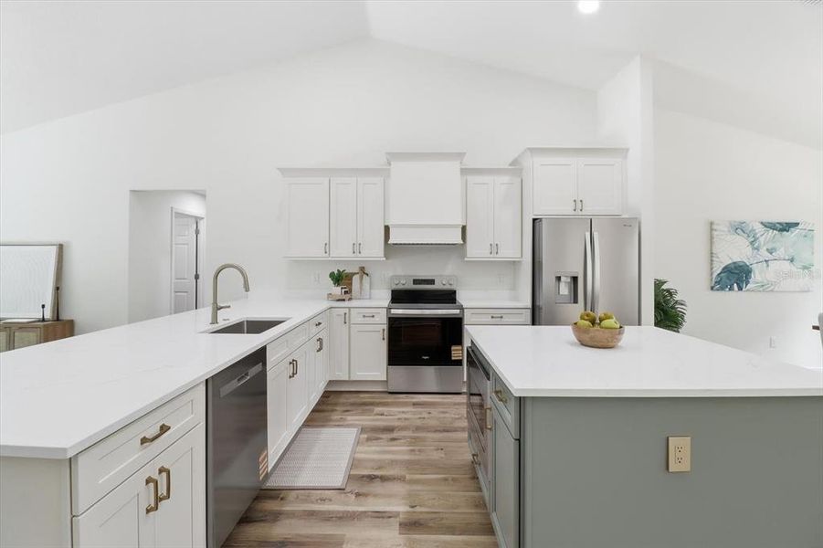 Furnished interior view inside a new home in , Crystal River (Image 14).