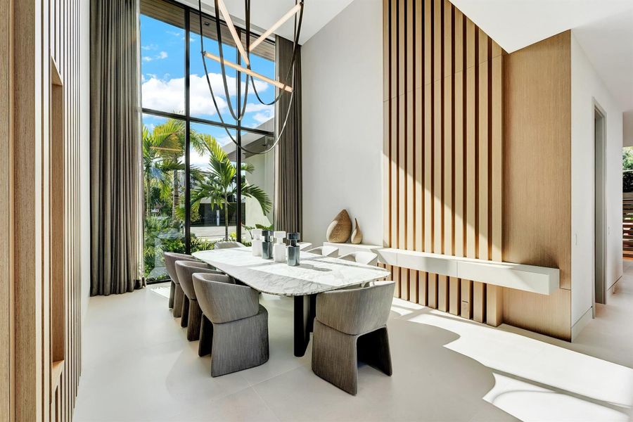 Furnished interior view inside a new home in , Boca Raton (Image 37). Furnished interior view inside a new home in , Boca Raton (Image 37).