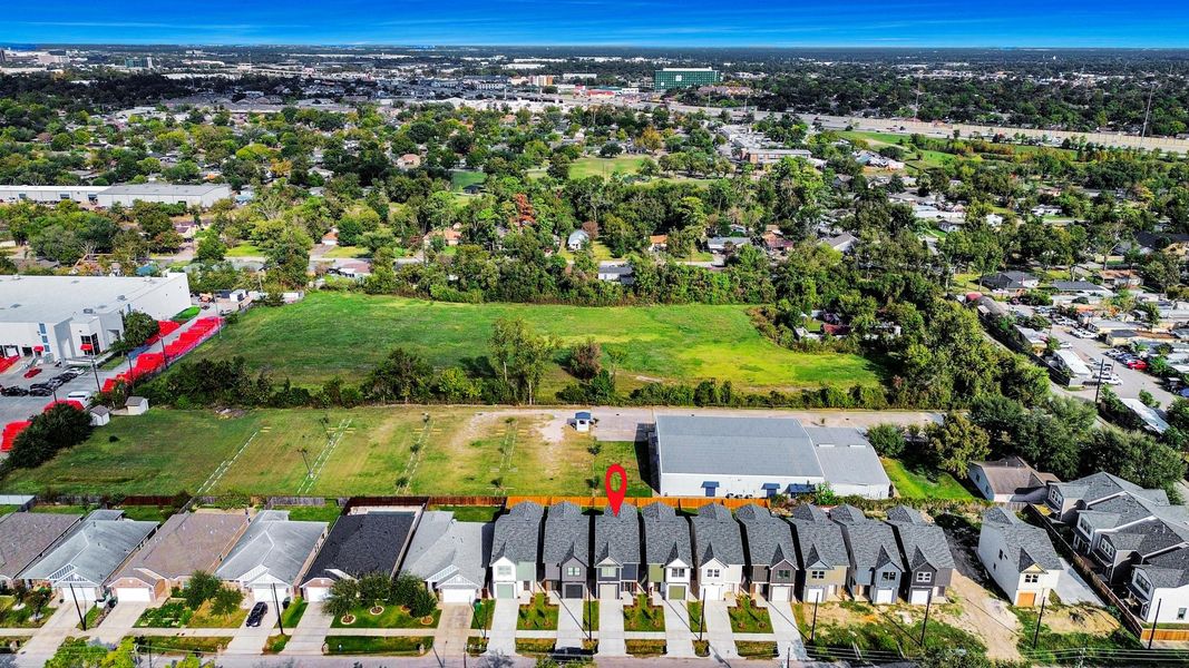 Front exterior of a new home in , Houston, TX, highlighting curb appeal (Image 28).