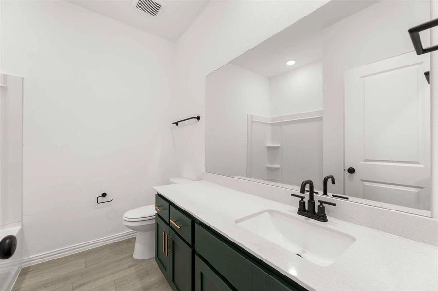 Furnished interior view inside a new home in Monticello Park, Princeton (Image 9).