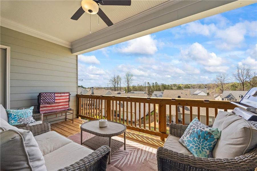 Exterior details and patio area of a home in Traditions of Braselton, Jefferson (Image 4). Exterior details and patio area of a home in Traditions of Braselton, Jefferson (Image 4).
