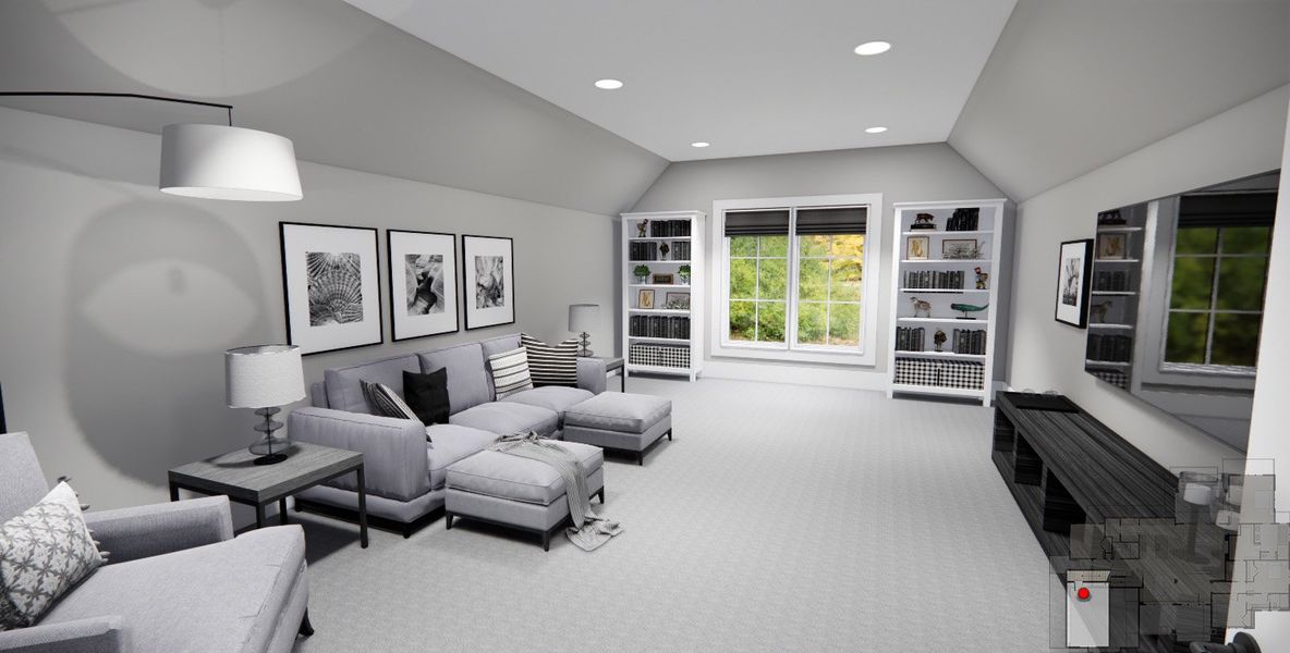Representative furnished interior of a home built from the Magnolia by Rockwood Homes in Wofford Estates, Clarksville (Image 6). Representative furnished interior of a home built from the Magnolia by Rockwood Homes in Wofford Estates, Clarksville (Image 6).
