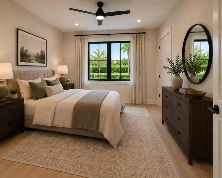 Furnished interior view inside a new home in , Lithia (Image 16).