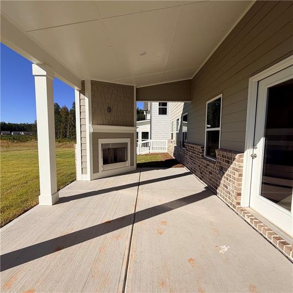 Exterior details and patio area of a home in Fowler Farms, Auburn (Image 3).