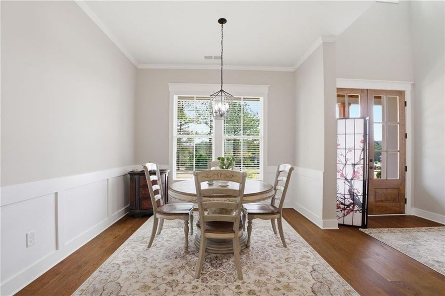 Furnished interior view inside a new home in , Jasper (Image 47).