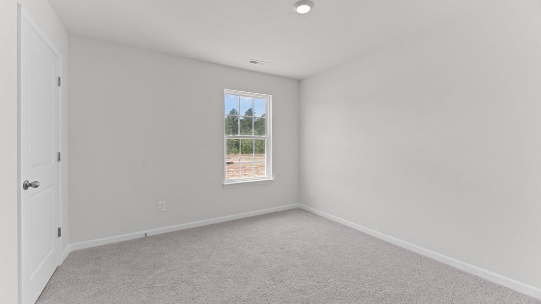 Spacious, unfurnished interior of a new home in Beaver Dam Crossing, Bailey (Image 23). Spacious, unfurnished interior of a new home in Beaver Dam Crossing, Bailey (Image 23).