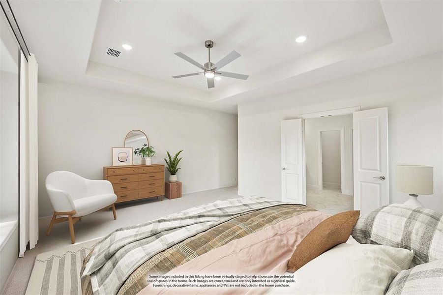Furnished interior view inside a new home in Rockwood, Mansfield (Image 17).
