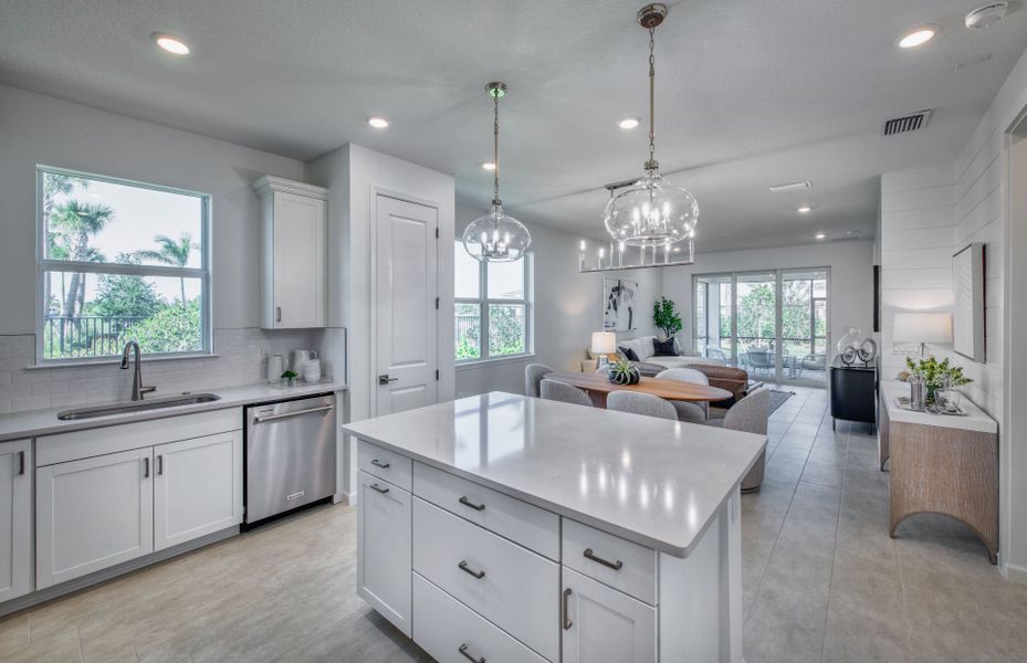 Representative furnished interior of a home built from the Colton by Pulte Homes in Legacy Groves, Nokomis (Image 11).