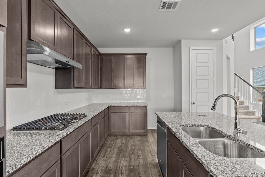 Furnished interior view inside a new home in Ladera, San Antonio (Image 10). Furnished interior view inside a new home in Ladera, San Antonio (Image 10).