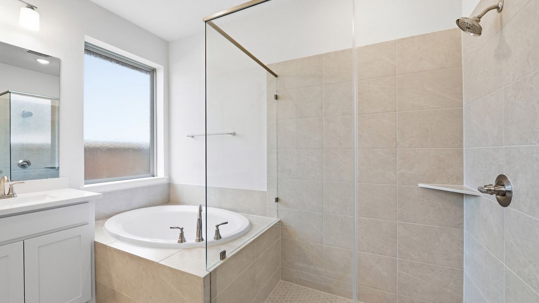 Furnished interior view inside a new home in Meraki, Forney (Image 13).