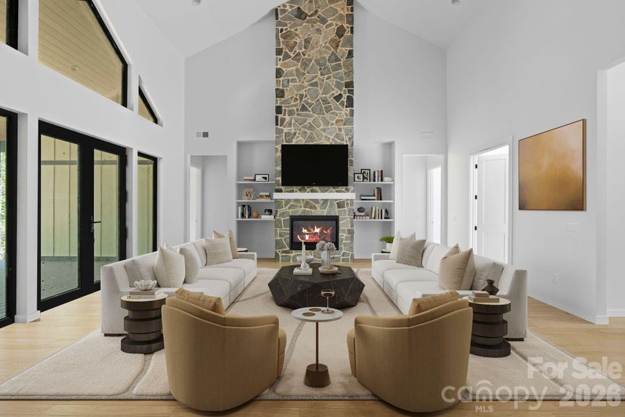 Living Room ( Photo Virtually Staged) Living Room ( Photo Virtually Staged)