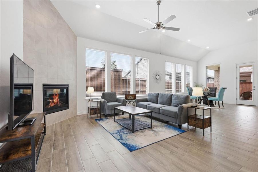 Furnished interior view inside a new home in Elements at Viridian | Active Adult 55+, Arlington (Image 10).