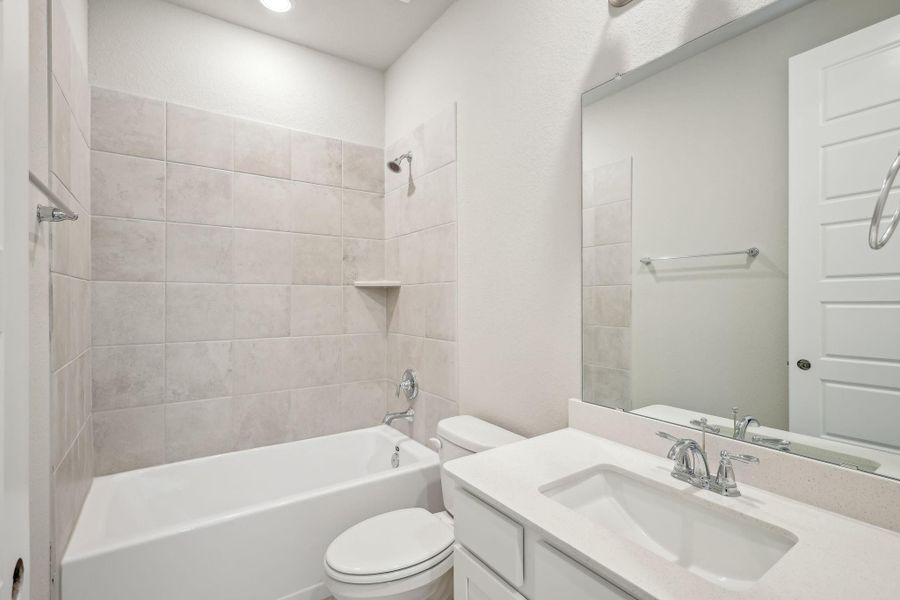 Photo is not of the actual home but is an inspirational photo of builder’s model home and may depict options, furnishings, and/or decorator features that are not included.